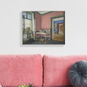 Schrijfkabinet van de kroonprinses canvas afdruk (Insitu (Woonkamer))