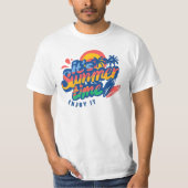 Schrijfkunst zomerhand t-shirt (Voorkant)