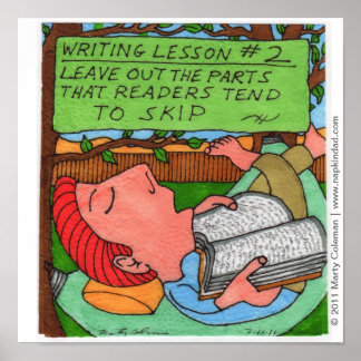 Schrijfles #2 poster