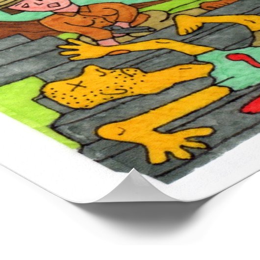 Schrijfles #3 poster (Hoek)