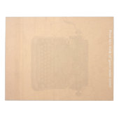  schrijfmachine - 11 x 8,5-inch laptopblok notitieblok (Voorkant)