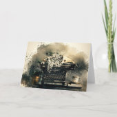  schrijfmachine Alle gelegenheden leeg Kaart (Voorkant)