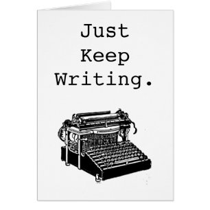 schrijfmachine blijft gewoon schrijven