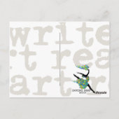 schrijfmachine briefkaart (Achterkant)