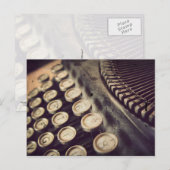  schrijfmachine briefkaart (Voorkant / Achterkant)