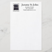  schrijfmachine briefpapier (Voorkant)