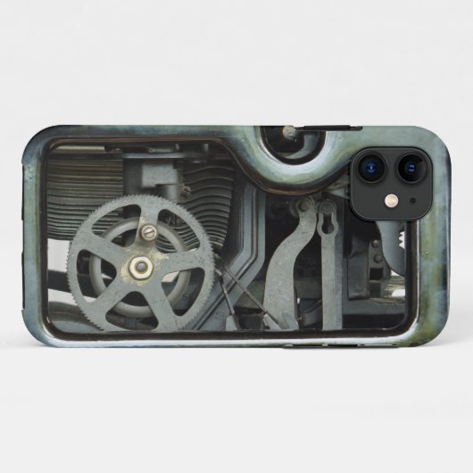 schrijfmachine Case-Mate iPhone case (Achterkant (horizontaal))