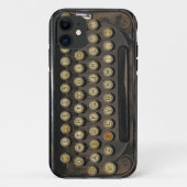  schrijfmachine Case-Mate iPhone case (Achterkant)