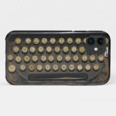  schrijfmachine Case-Mate iPhone case (Achterkant (horizontaal))
