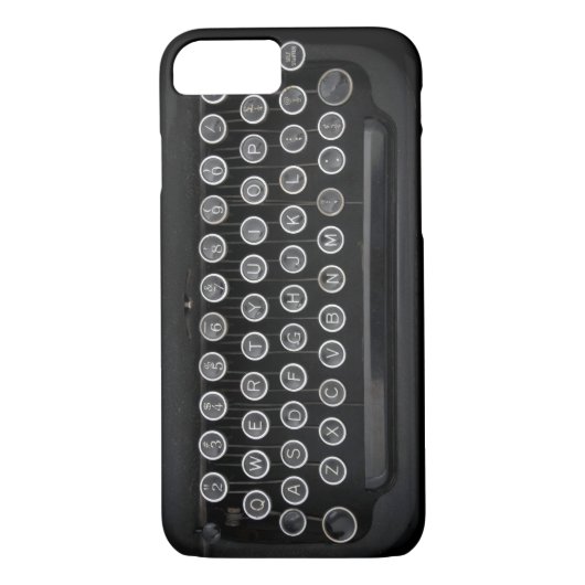 schrijfmachine Case-Mate iPhone case (Achterkant)