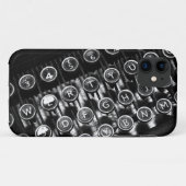  schrijfmachine Case-Mate iPhone case (Achterkant (horizontaal))