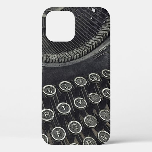 schrijfmachine Case-Mate iPhone case (Achterkant)