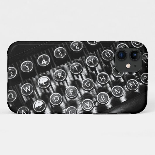 schrijfmachine Case-Mate iPhone case (Achterkant (horizontaal))