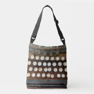  schrijfmachine crossbody tas
