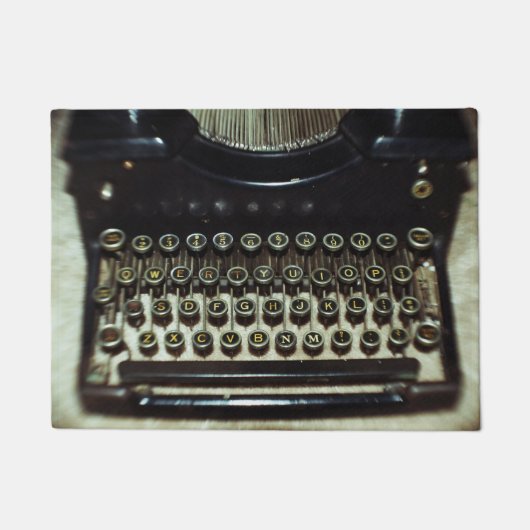  schrijfmachine deurmat (Voorkant)