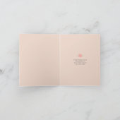 schrijfmachine en bloementskaart bedankkaart (Binnen)