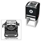 schrijfmachine - Ex Libris Zelfinktende Stempel (In situ)