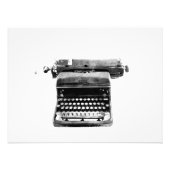 schrijfmachine foto afdruk (Voorkant)