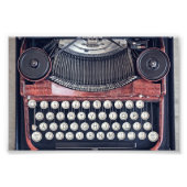  schrijfmachine foto afdruk (Voorkant)