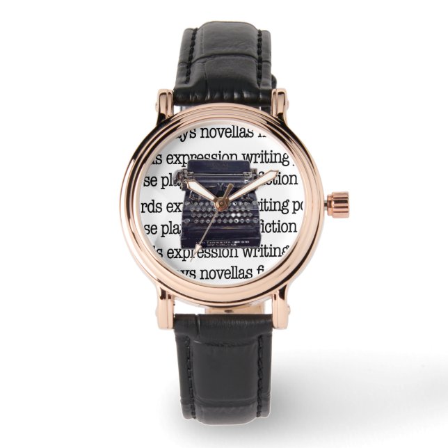  schrijfmachine horloge (Voorkant)
