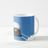 Schrijfmachine Koffiemok (Voorkant rechts)