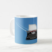 Schrijfmachine Koffiemok (Voorkant links)