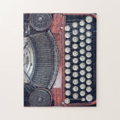  schrijfmachine legpuzzel (Verticaal)