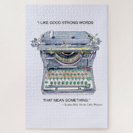  schrijfmachine legpuzzel