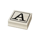 Schrijfmachine Letter A Rubberstempel (Stempel)