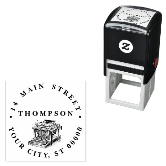  schrijfmachine lithograaf  zelfinktende stempel (In situ)