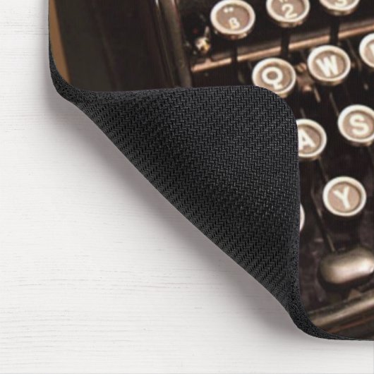 schrijfmachine Mousepad Muismat (Hoek)