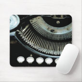 schrijfmachine mousepad muismat (Met muis)