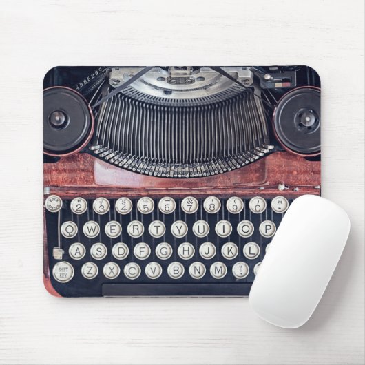 schrijfmachine muismat (Met muis)
