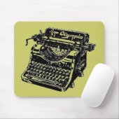  schrijfmachine muismat (Met muis)