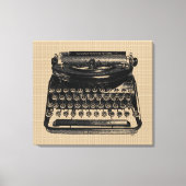  schrijfmachine op Canvas Afdruk (Voorkant)