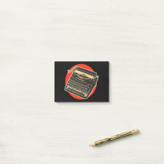 schrijfmachine post-it® notes (Op bureau)