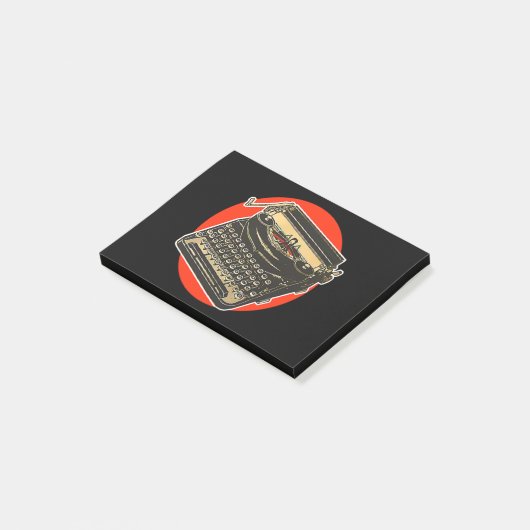  schrijfmachine post-it® notes (Schuin)