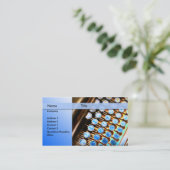 schrijfmachine - redacteur visitekaartje (Staand voorkant)