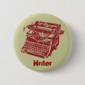 schrijfmachine ronde button 5,7 cm (Voorkant)