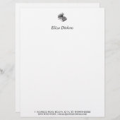 Schrijfmachine - Schrijfmachine - schrijfmachine Briefhoofd (Voorkant / Achterkant)