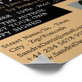  schrijfmachine, schrijvers boekhandtekening omker poster (Hoek)