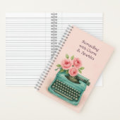  schrijfmachine-storytelling writers desktop notitieboek (Binnen)