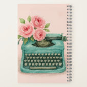  schrijfmachine-storytelling writers desktop notitieboek (Achterkant)