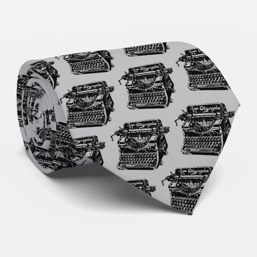  schrijfmachine stropdas (Opgerold)