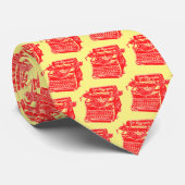  schrijfmachine stropdas (Opgerold)