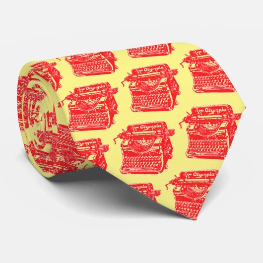  schrijfmachine stropdas (Opgerold)