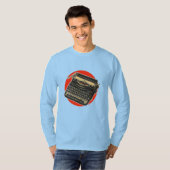  schrijfmachine t-shirt (Voorkant volledig)