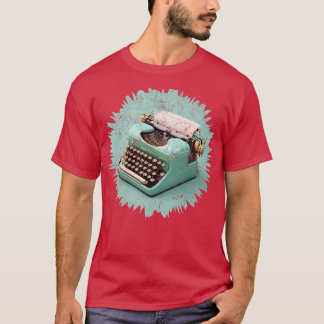 schrijfmachine t-shirt