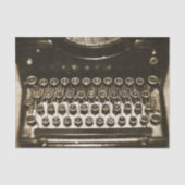 schrijfmachine tissuepapier (Voorkant)