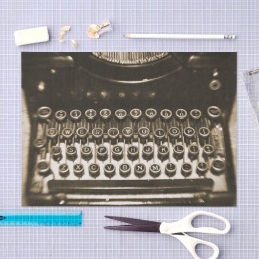  schrijfmachine tissuepapier (Craft)